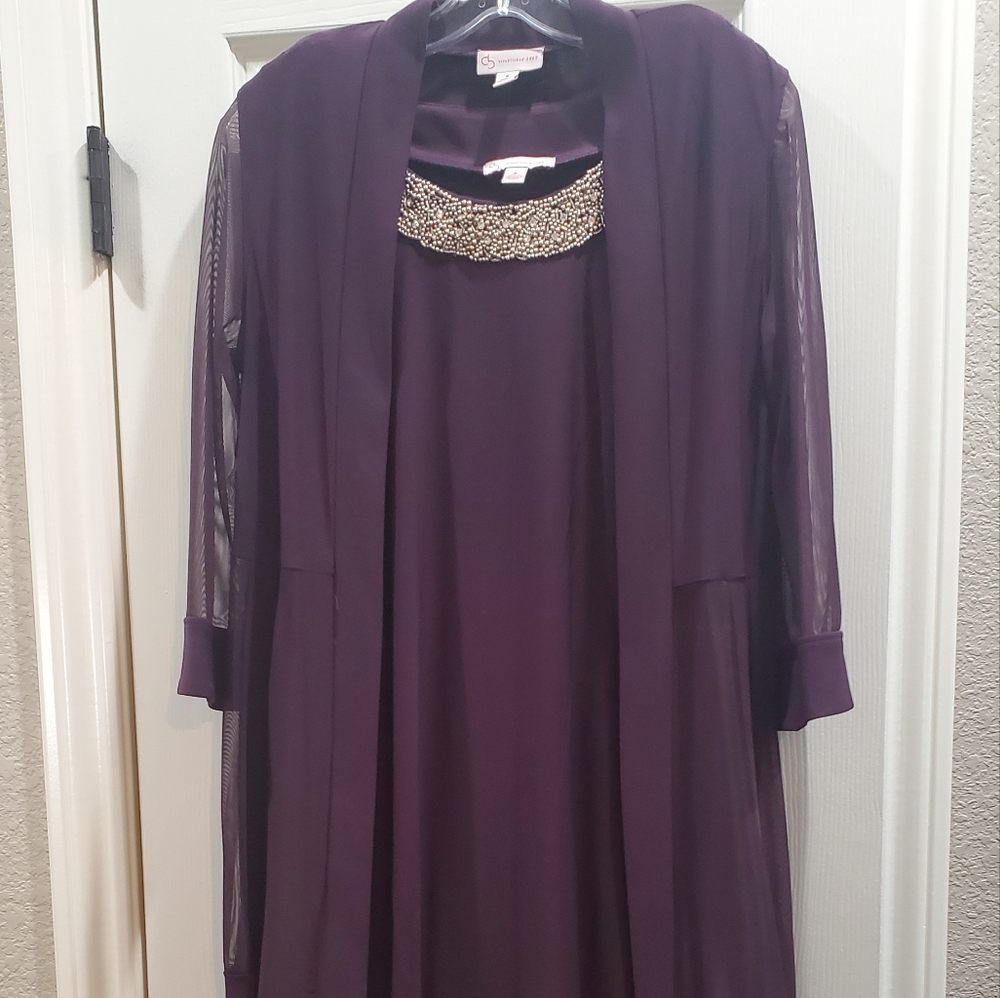 2 PC dress & cover set